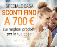 Logo Sconti fino a 700 euro con lo Speciale Casa di MonClick