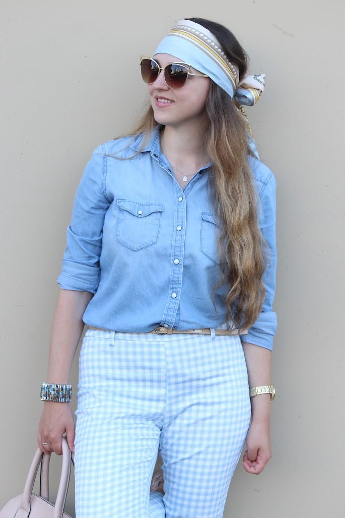 How to style a denim/chambray shirt PART I