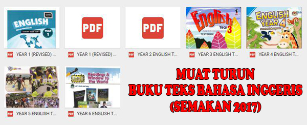 Muat Turun Buku Teks Bahasa Inggeris (Semakan 2017 