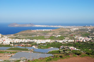 Las Palmas de Gran Canaria desde Arucas