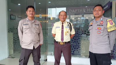 Jaga Harkamtibmas, Personil Polsek Cibeber Polres Cilegon Himbau Petugas Security CCS