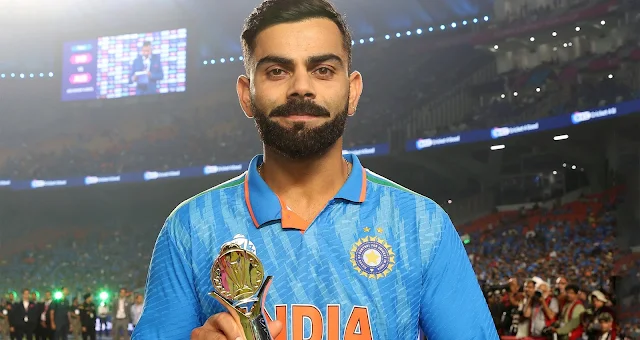 Kohli Crowned Player of the Tournament as Australia Clinches ICC ODI Cricket World Cup 2023