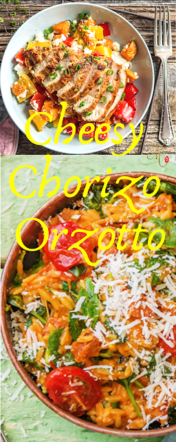 Cheesy Chorizo Orzotto Easy Recipe