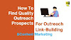 How to Find Quality Outreach Prospects for Outreach Link Building & Content Marketing