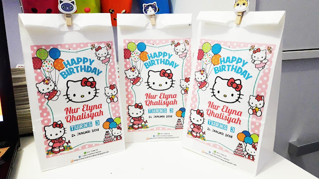 birthday tema hello kitty