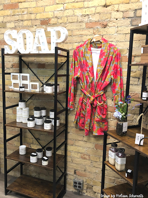 Spa items at Meraki Market Hub invite you to a little pampering.