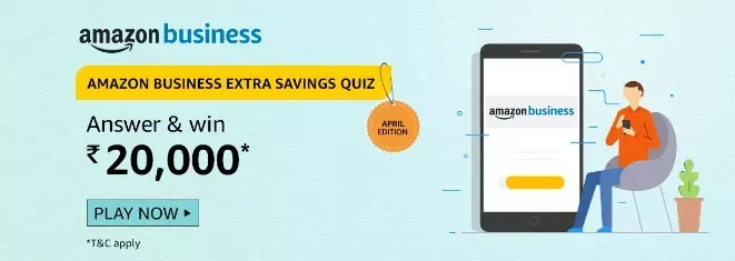 Amazon Business Extra Savings Quiz