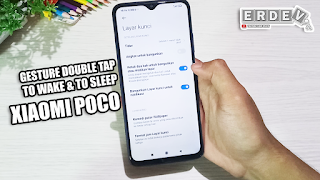 Cara Mengaktifkan Gesture Double Tap to Wake & Sleep di HP Xiaomi POCO MIUI 12 Terbaru