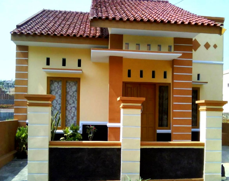  Konsep  10 Warna Cat  Rumah  Minimalis Tampak Depan Blog Dian