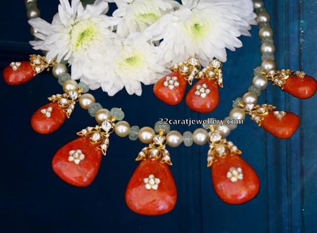 Coral Set by Hiya Jewellers