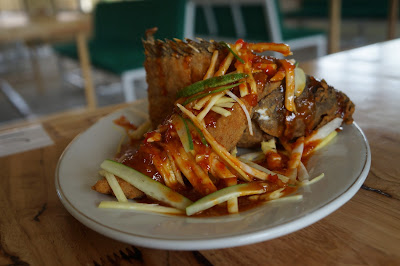 Ikan Kerapu saus thai