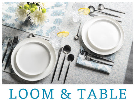 Styling Tips with Loom & Table Linens for Get-Togethers