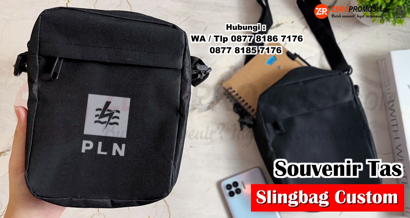 Produksi Tas Souvenir Slingbag Tas Selempang Minimalist