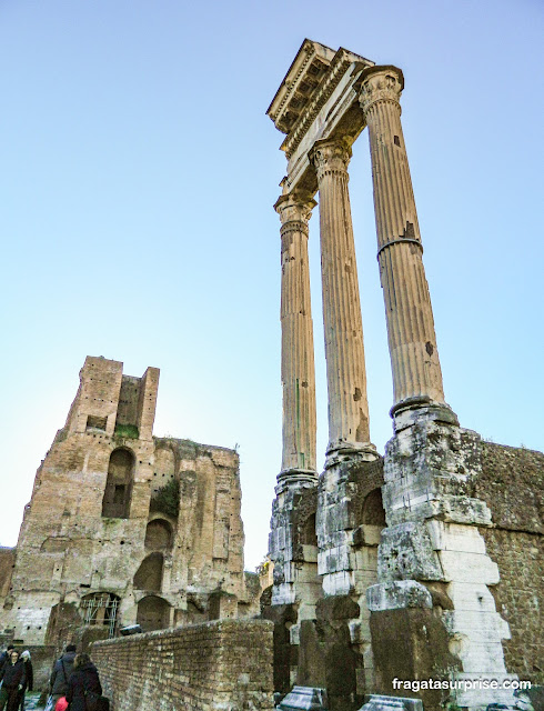 Templo de Castor e Pólux e Fórum Romano