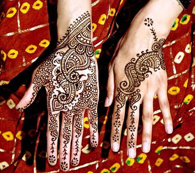 simple Arabic mehndi patterns