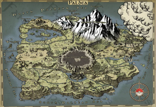 Paldea Pokemon Map