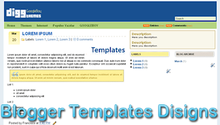 Theme Digg Blogger Templates