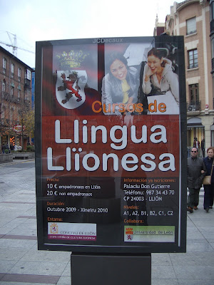 cursos de LLINGUA LLÏONESA del CONCEYU y la UNIVERSIDÁ