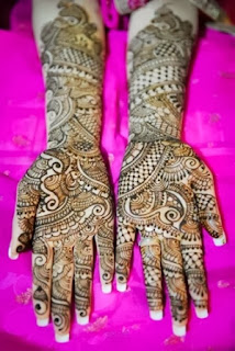 Latest arabic mehndi design