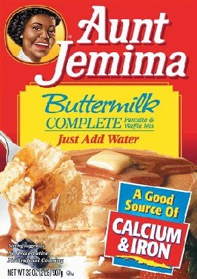 how add to water  make Mix Waffle Aunt & Jemima Pancake Buttermilk fluffy just pancakes