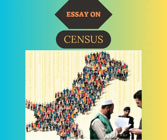 Image showcasing an essay discussing the concept and relevance of a census