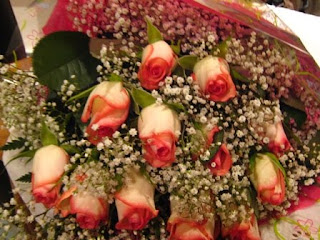 bouquet of roses for valentines day