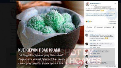 Heboh Klepon Pengalihan Isu, Pedagang Malah Laris Manis