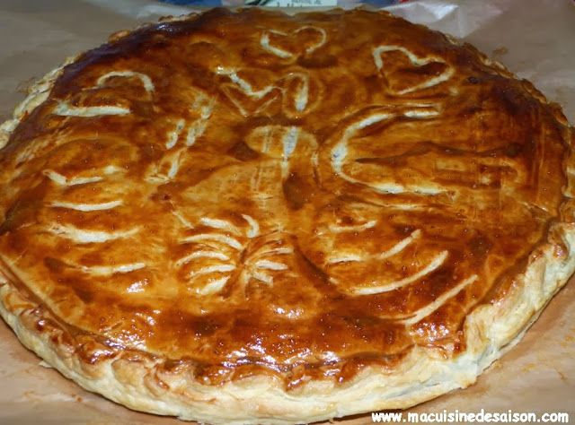 Recette de la galette des rois poires chocolat