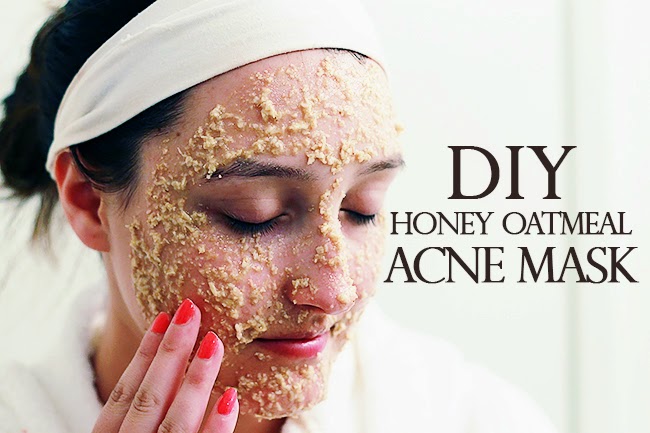 Diy honey and oatmeal face mask