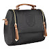  SoKaNo Trendz Crown Premium PU Leather Crown Crossbody Bag- Black  