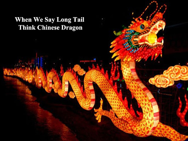 the relation between long tail keyword and Chinese dragon