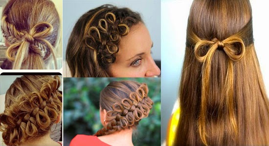Cute Bow Hairstyle Designs And Ideas For Girls ~ Calgary 