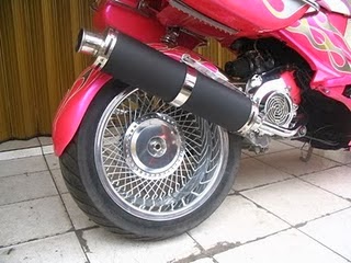 Modif Matic Honda Beat Chopper Touring Style  Modifikasi 