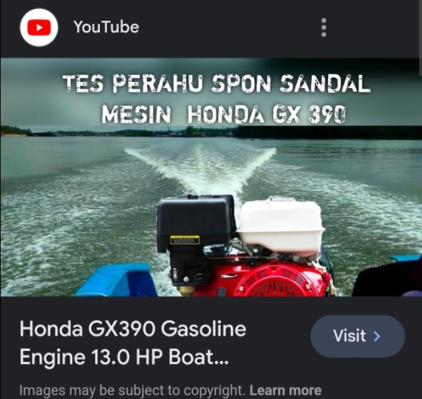 Mesin Honda GX 390