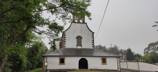 La Iglesia de San Miguel de Canero. Camino del Norte. Asturias