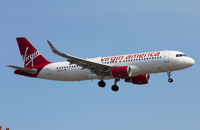 Airbus A320-200 of Virgin America