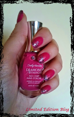 FUCHSIA & BROCADE MANICURE