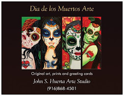 Dia de los muertos arte