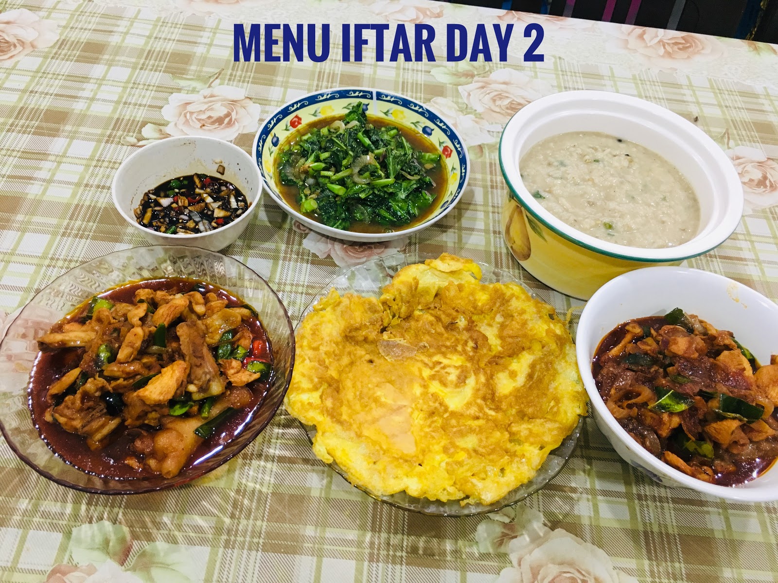 Menu Iftar Homemade Ramadhan Day 2 : Ayam Masak Paprik 