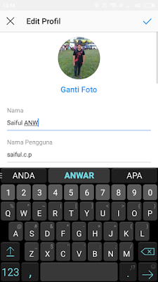 Cara Mengganti Nama Pengguna Di Instagram