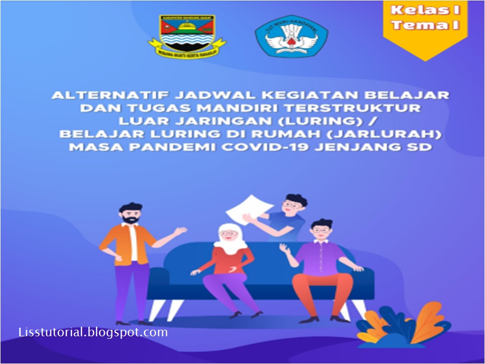 Modul Belajar Luring Semester 1 Tema 1 Kelas 1 SD