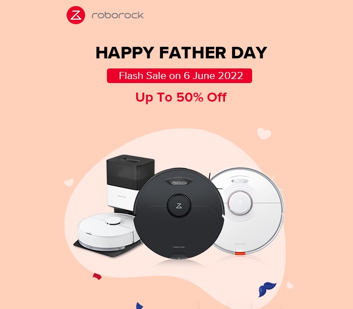 Roborock 6.6 Shopee Sale Day: Up To 50% Discount