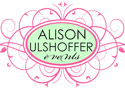 We adore the bright pink mint green corporate logos we created for Alison 