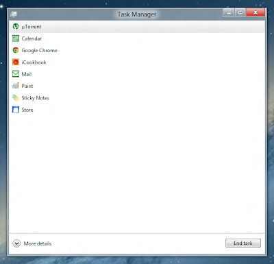 Windows 8 Task Manager