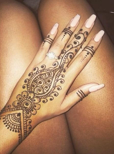 50 Simple Henna Tattoos For Women Men 2019 Tattoo Ideas 2020