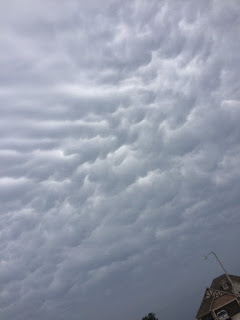 Mammatus Clouds in Oklahoma