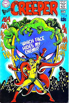 Beware the Creeper v1 #4 dc comic book cover art by Steve Ditko