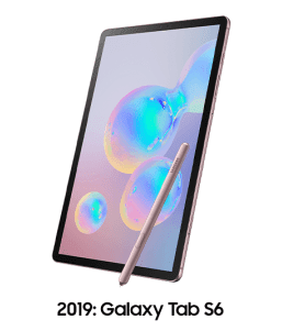 2019: Samsung Galaxy Tab S6