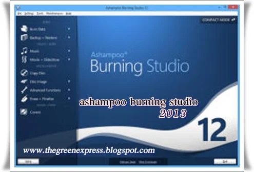 ashampoo burning studio 2013