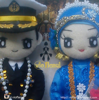 Boneka Pengantin Angkatan Laut (AL)